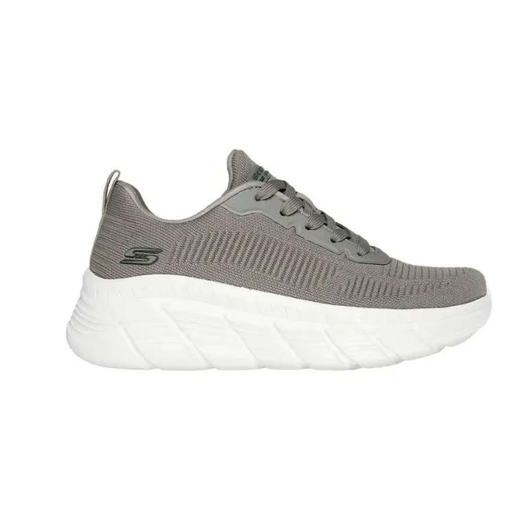 ZAPATILLA BOBS B FLEX HI 117385-OLV FLYING HI - MUJER