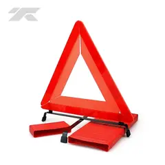 GENERICO - Triangulo de Seguridad de Emergencia Reflectivo Estuche Rojo