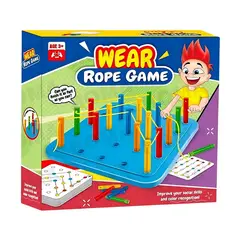 GENERICO - JUEGO DIDÁCTICO INTRODUCIR LA CUERDA CON CLAVITOS