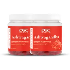 GENERICO - PACK X 02 - Ashwagandha en gomitas DGC Nutrition - 70 unidades Fresa