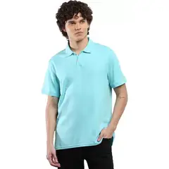 CALVIN KLEIN - POLO MANGA CORTA SS LIQUID TOUCH INTERLOCK SOLI CK