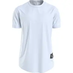 CALVIN KLEIN - CAMISETA BADGE TURN UP SLEEVE CK