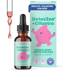 GENERICO - Detox infantil con Zeolita y Cilantro Gotas naturales para apoyo digestivo