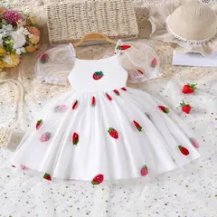 GENERICO - VESTIDO PARA NIÑA BEBE DE FRESITA