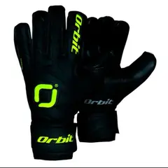 ORBIT - Guantes de Arquero con Varilla Shadow negro con amarillo talla 6