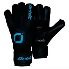 ORBIT - Guantes de Arquero con Varilla Shadow negro con azul talla 8