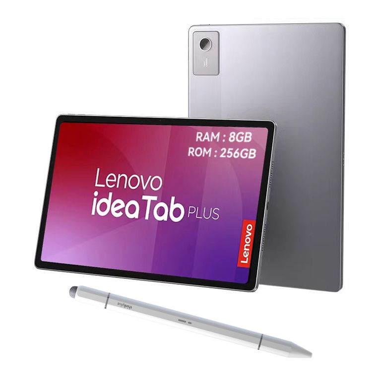 Tablet Idea Tab Plus 8GB+256GB WiFi 12.1 Gris +Lápiz táctil