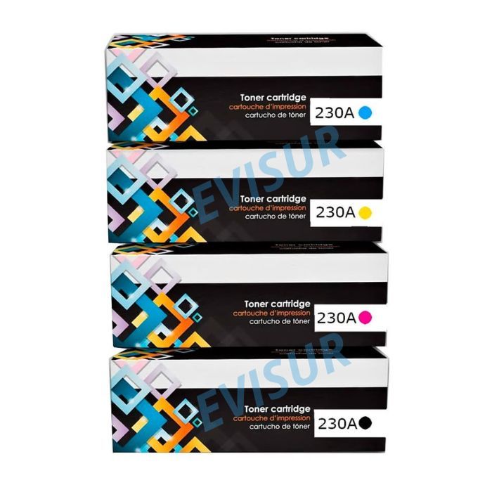 TONER COMPATIBLE HP 230A PACK COMPLETO