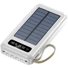 GENERICO - Power Bank Cargador Solar Portátil 20000mah Carga Rápida