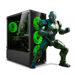 RYZEN - CPU Gamer AMD 7 8700G 16gb DDR5 500GB Mipclista green COMPUTADORA