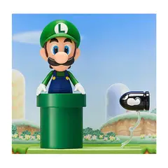 GOOD SMILE - Super Mario Nendoroid Nro 393 Luigi