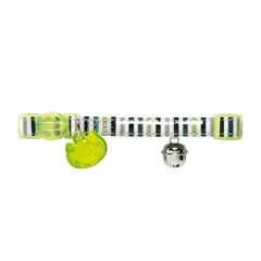 HUNTER - Collar para Gato Glossy Stripes Verde