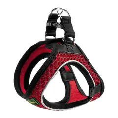 HUNTER - Arnes para Perro Hilo Comfort Rojo S-M