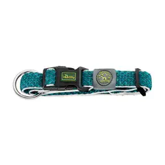 HUNTER - Collar para Perro Hilo Vario Plus Turquesa L-XL