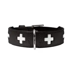 HUNTER - Collar para Perro Swiss Negro 37 XS-S
