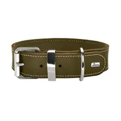 HUNTER - Collar para Perro Aalborg Special 70 L-XL Olivo