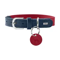 HUNTER - Collar para Perro Lemvig RojoAzul Oscuro 55M