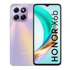 HONOR - Celular Libre X6B 6.5 Pulg 256GB 6GB RAM Lila