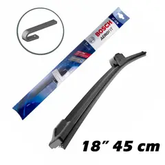 BOSCH - Limpiaparabrisas 18 450mm Aerofit Curvo Aerodinámico de Grafito