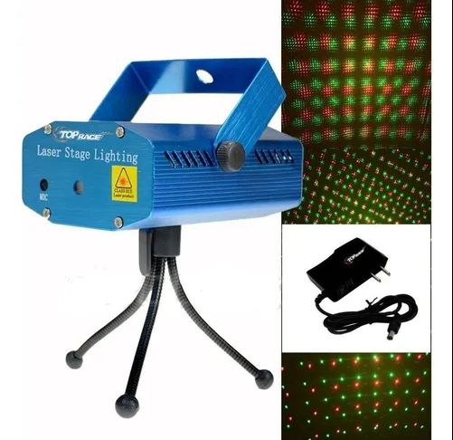 Proyector de luces led para fiesta con sensor de sonido