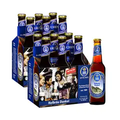 GENERICO - Hofbräu Dunkel Botella 330 ml Pack x12