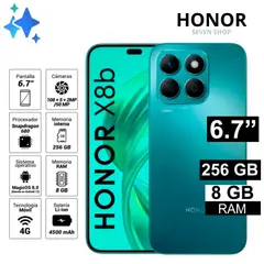 HONOR - CELULAR X8B 8GB 256GB - AZUL
