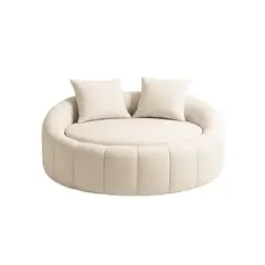 MUEBLES MACRUMO - Sofa curvo Eline - ¡Personaliza el color