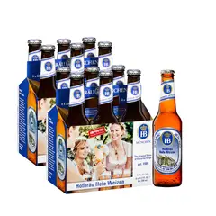 GENERICO - Hofbräu Hefe Weissen Botella 330 ml Pack x12