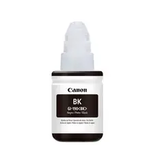 CANON - TINTA GI-190BK 135ML 6000 PAGINAS COLOR NEGRO P-N GI-190BK