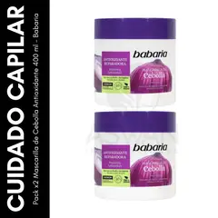 GENERICO - Pack x2 Mascarilla de Cebolla Antioxidante 400 ml - Babaria