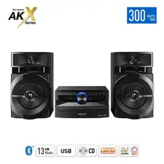 PANASONIC - Minicomponente SC-AKX110PSK 300W RMS