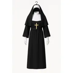 GENERICO - Disfraz niña monja Talla 8-10