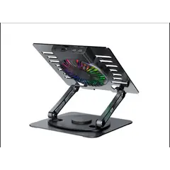 TEROS - BASE ALUMINIO SOPORTE LAPTOP STAND ALUMINIO TE-7132N RGB