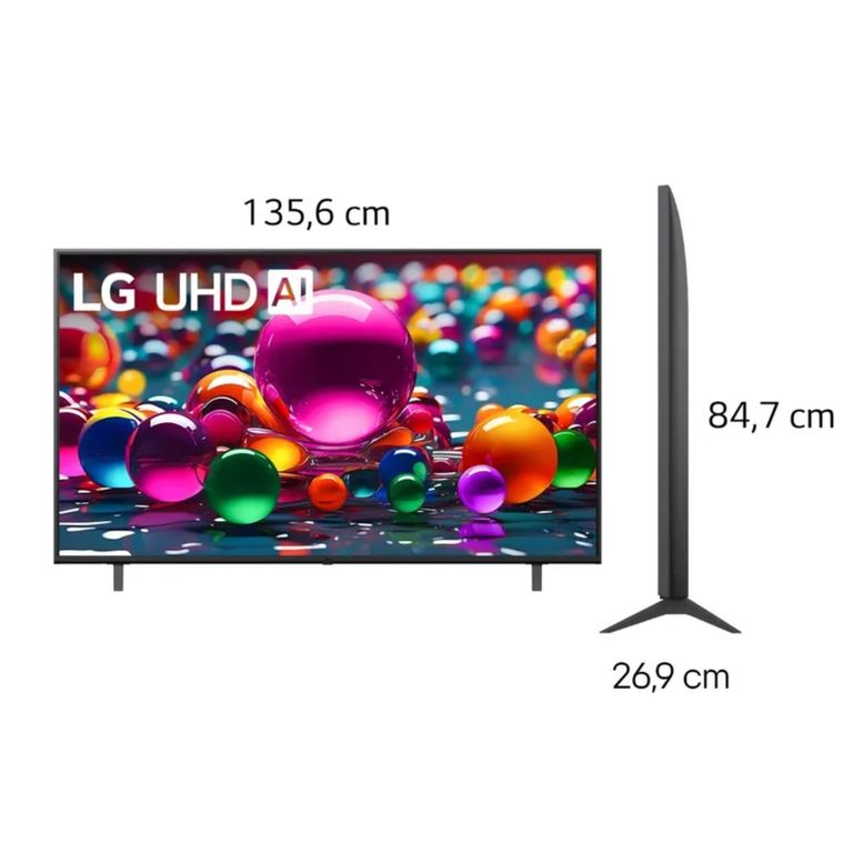 Televisor LED 60 Smart UHD 4K ThinQ AI 60UA8050PSA