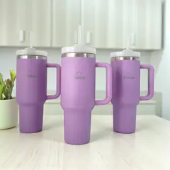 SHELTER - Pack 3 Pro Cup Purple 1180ml 40oz de Acero Inoxidable