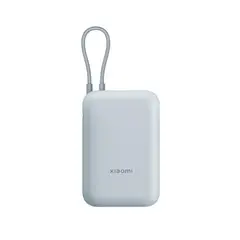 XIAOMI - Power Bank 10000mAh Con Cable Ice Blue PI5ZM