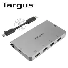 TARGUS - Hub USB-C ACA963BT Multipuerto HDMI USB-A SD Micro SD Gris