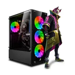 RYZEN - CPU Gamer AMD 7 5700 16GB 500GB RTX5050 8GB STORM MI PC LISTA - MIPCLISTA COMPUTADORA