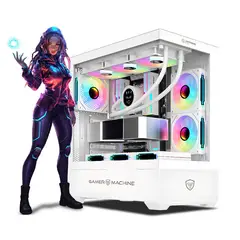 RYZEN - CPU GAMER 7 5700X 32GB 500GB RTX5050 8GB PINK MI PC LISTA - MIPCLISTA COMPUTADORA