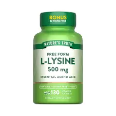 NATURE'S TRUTH - L-lisina 500 Mg 130 Cápsulas Natures Truth