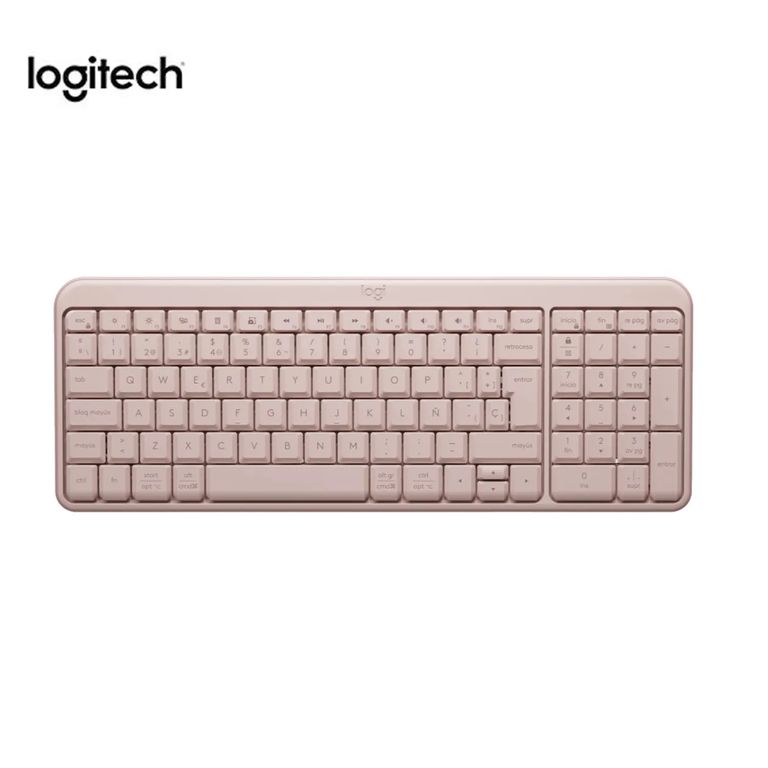 TECLADO K250 BLUETOOTH INALAMBRICO ROSA