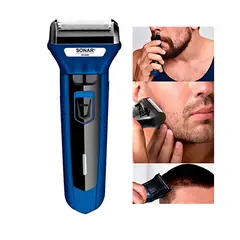 SONAR - Máquina Afeitadora 3 en 1 Cabezal Intercambiable