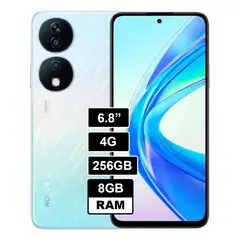HONOR - Celular X7B 6 Pulg 256GB 8GB ram cámara principal 108MP + 5MP + 2MP 8MP-  PLATA
