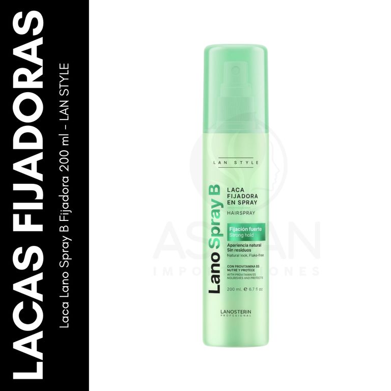Laca Lano Spray B Fijadora 200 ml - LAN STYLE