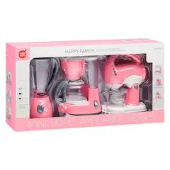 GENERICO - Set de Electrodomésticos de Juguete Licuadora Batidora y Cafetera