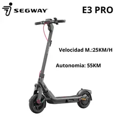 SEGWAY - Scooter Electrico E3 Pro 25KMH 55KM