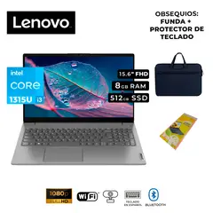LENOVO - V15 G4 IRU INTEL CORE I3-1315U RAM 8GB 512GB SSD 156 FHD FREEDOS