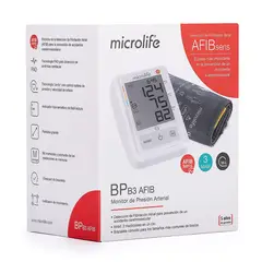 MICROLIFE - Tensiómetro Digital De Brazo BP B3 Afib