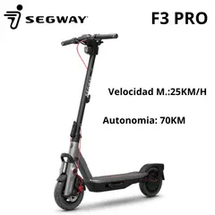 SEGWAY - Scooter Electrico F3 Pro 25KMH 70KM