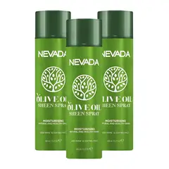 NEVADA NATURAL PRODUCTS - PACK 3 SPRAY CAPILAR CON ACEITE DE OLIVA 450ML NEVADA